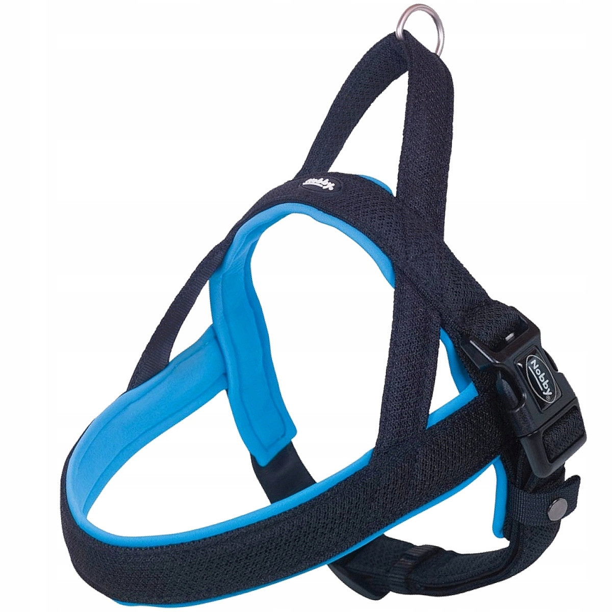 Norské postroje pro psa Nobby Mesh Modrá L-XL