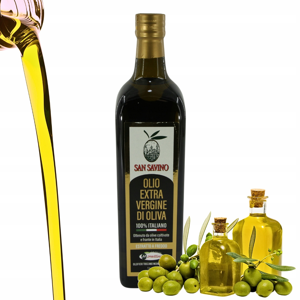 Morettini extra panenský olej San Savino 1L Itálie Toskánsko