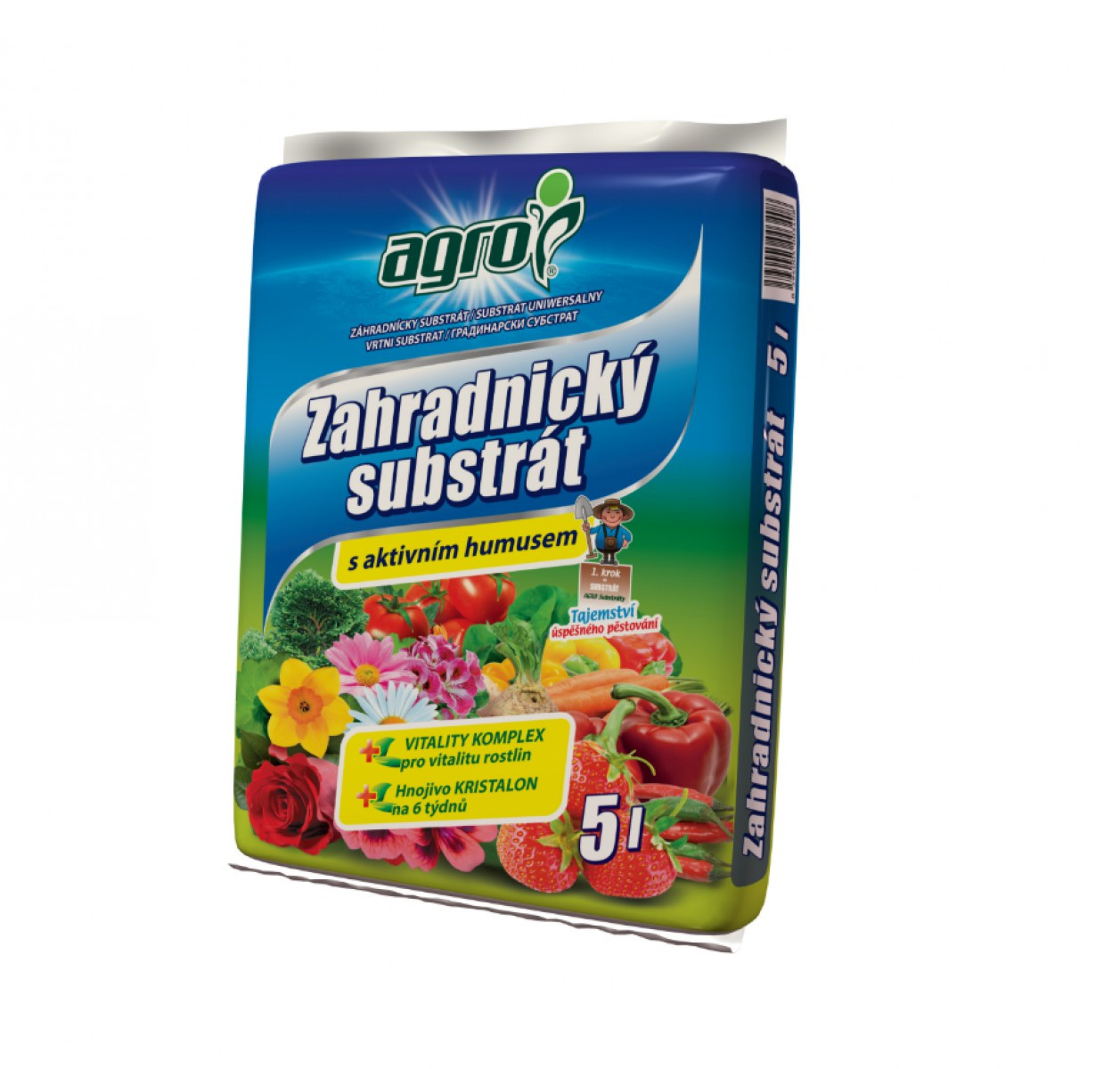 Agro Zahradnický substrát 5 l