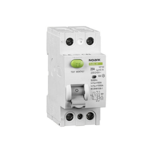Proudový chránič NOARK EX9L-H 2P 40A A 30mA 108194