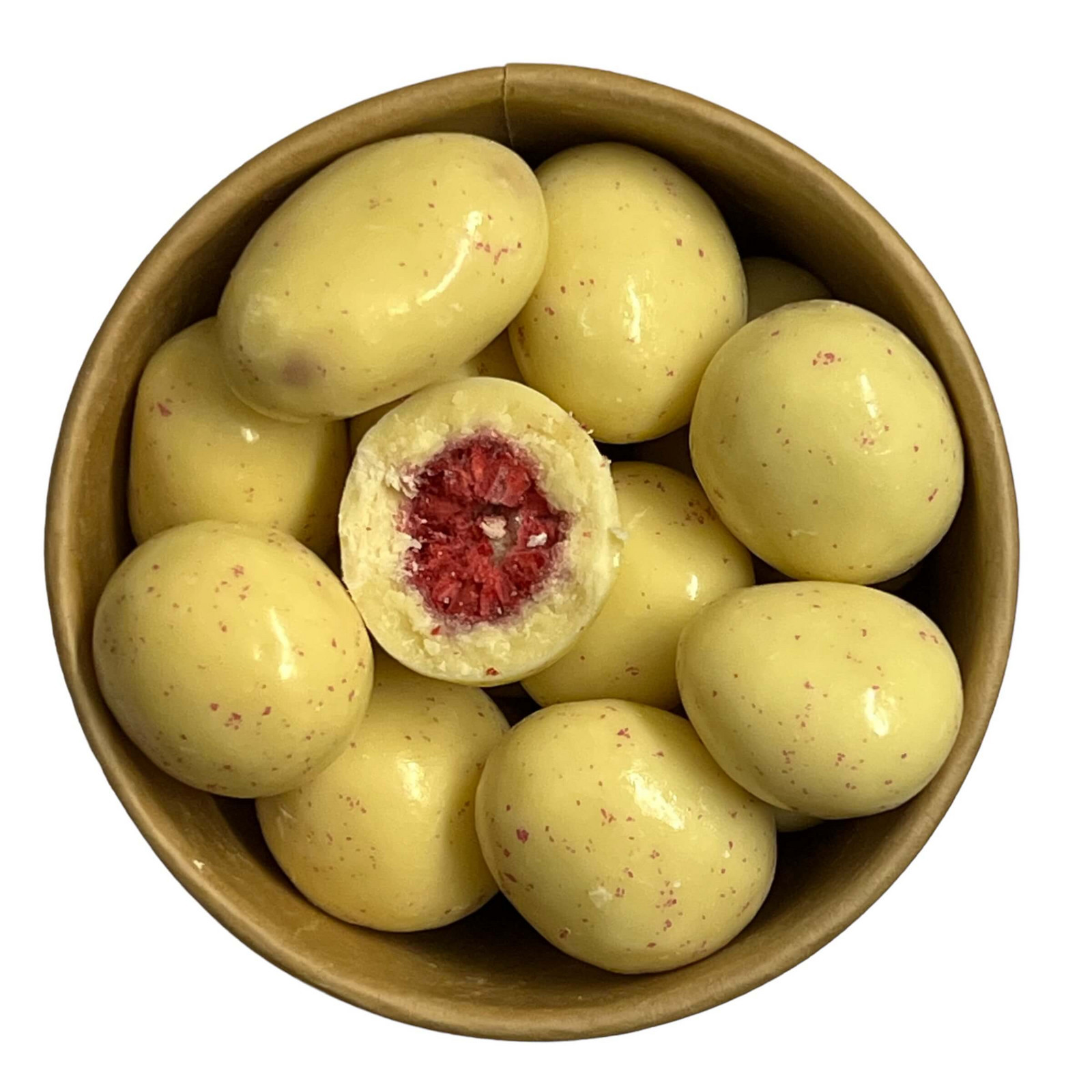 Nutworld.cz Maliny lyofilizované v bílé čokoládě Množství:: 200g