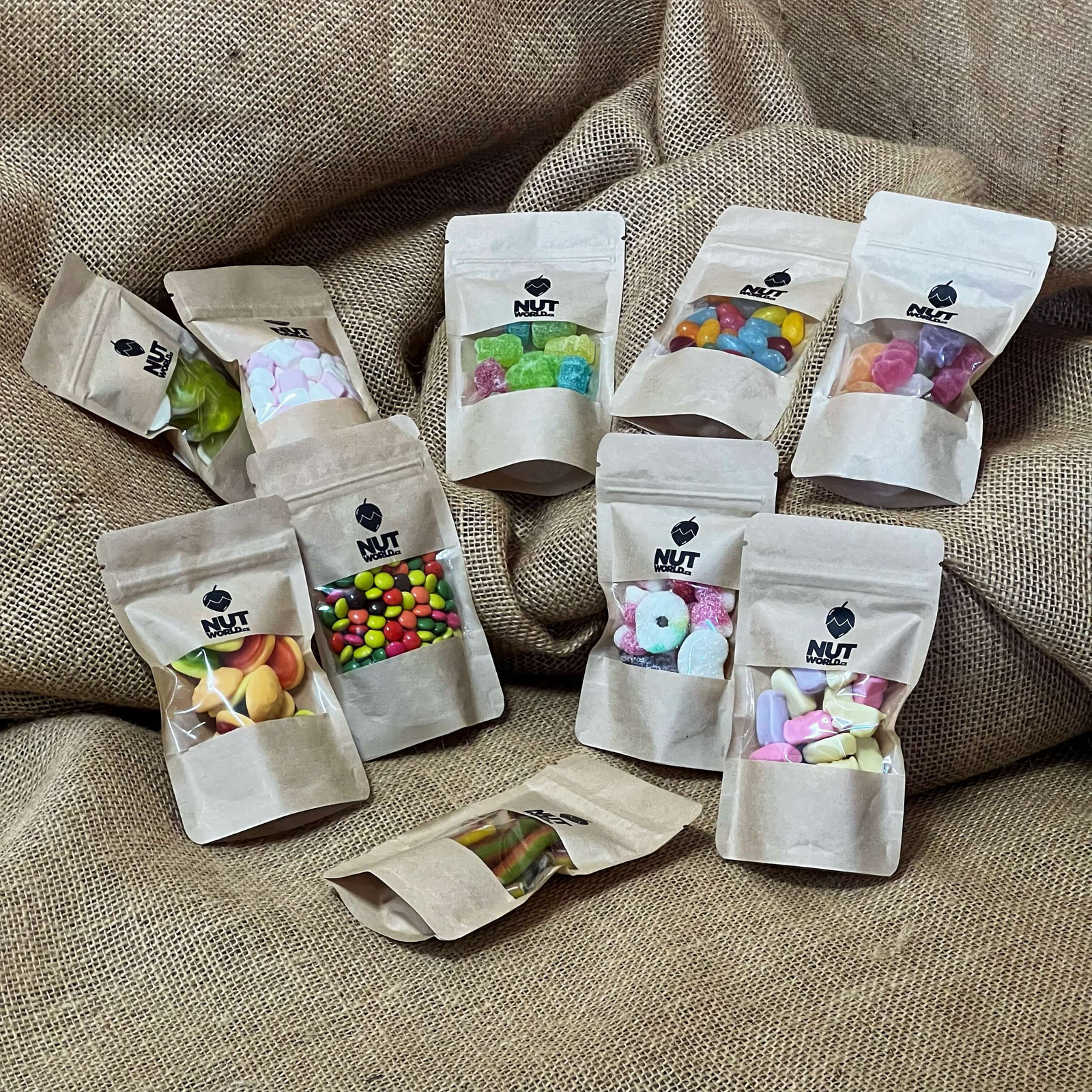 Nutworld.cz TOP 10 bonbóny 10x50g