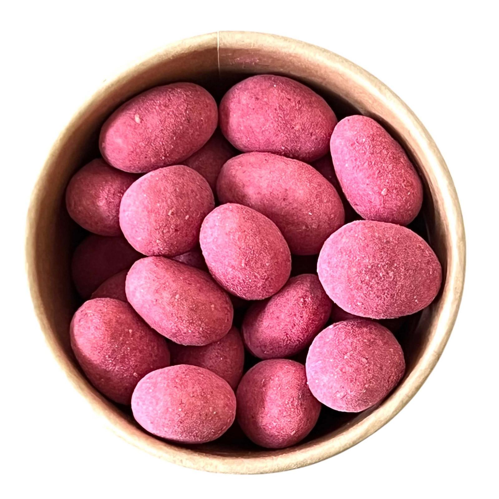 Nutworld.cz Mandle v bílé čokoládě a malinovém prášku Množství:: 50g