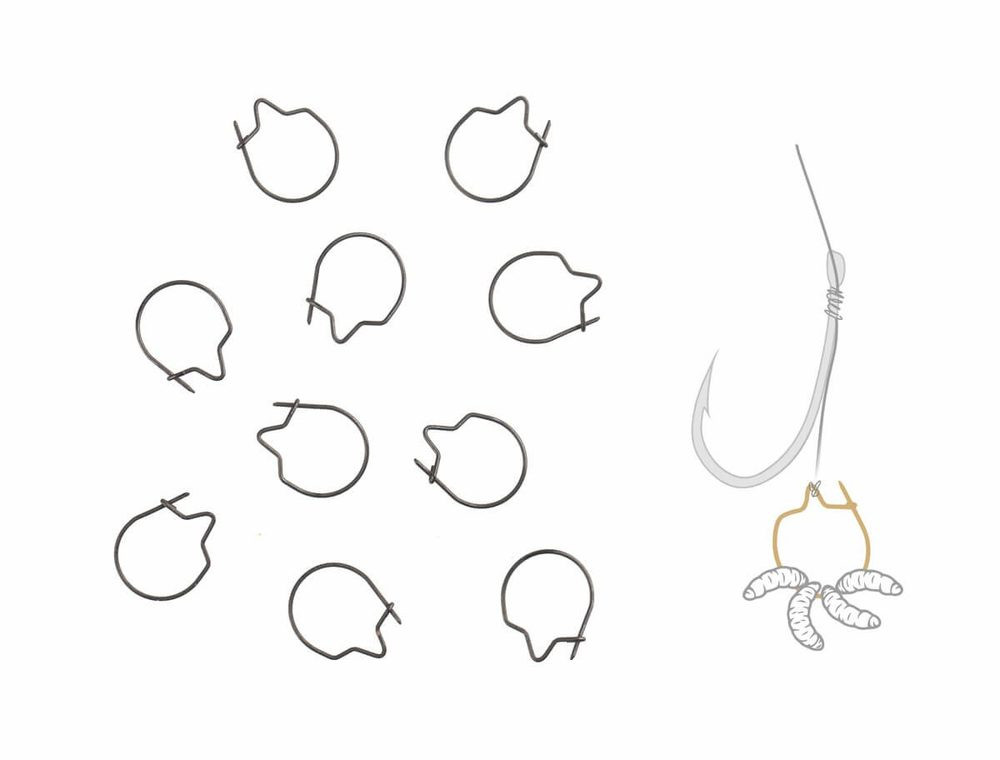 Zfish Klip na červy - L-10mm