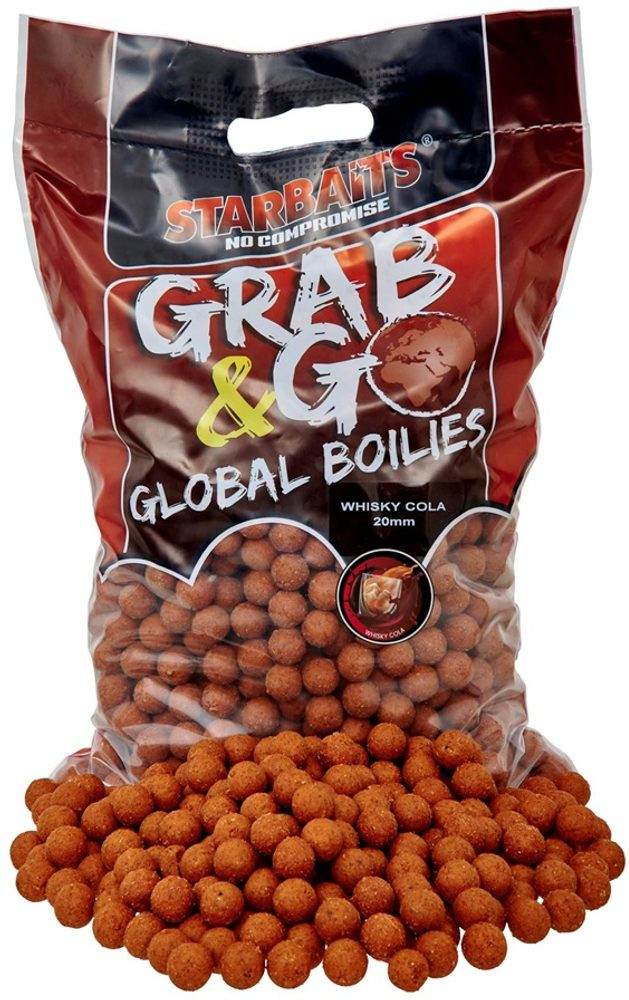 Starbaits Boilies Global Whisky Cola 5kg - 14mm