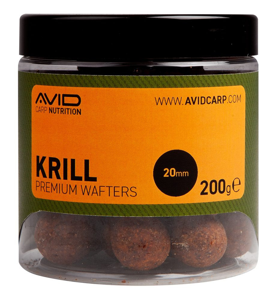 Avid Boilies Premium Wafters Krill 20mm 200g