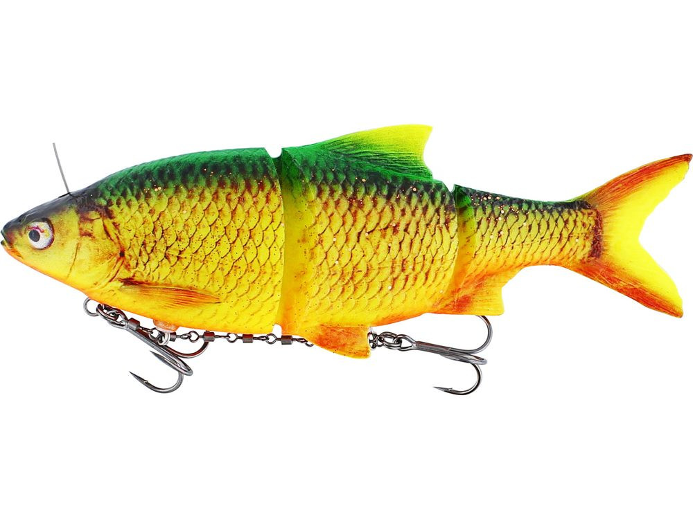Westin Gumová nástraha Ricky the Roach Inline Firetiger Rudd - 15cm  52g