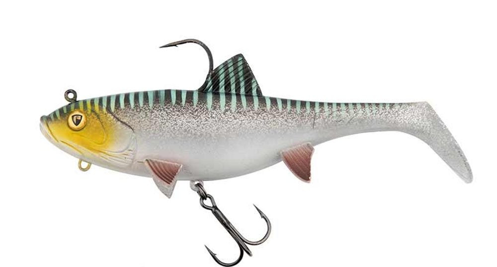 Fox Rage Gumová nástraha Replicant Wobble Silver Halo - 14cm 55g