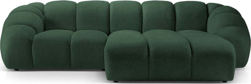 Zelená rohová pohovka (pravý roh) Diana – Micadoni