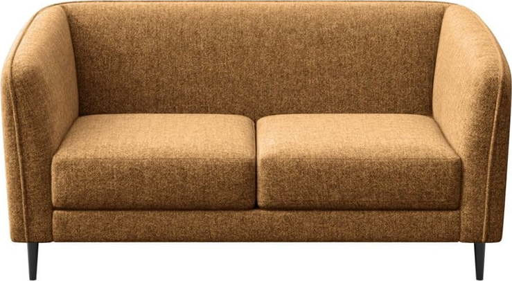 Žlutá pohovka 160 cm Galbe – Ghado