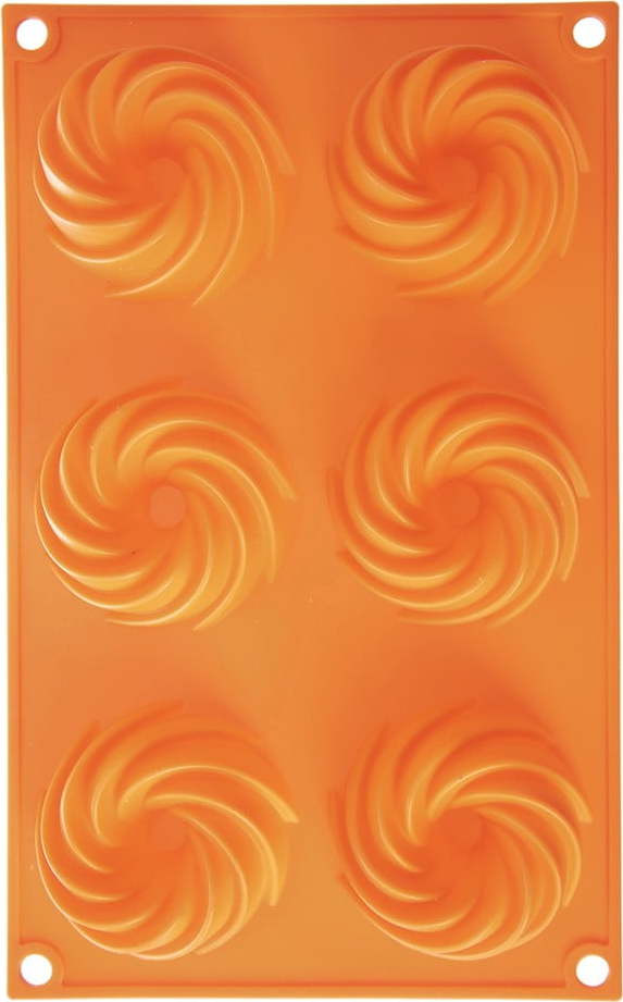 Silikonová forma na pečení mini bábovky 17x28 cm – Orion