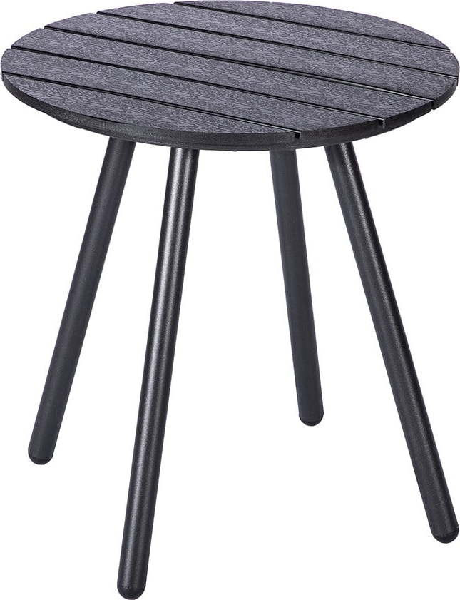 Šedý zahradní stůl Bonami Essentials Lounge, ø 51 cm