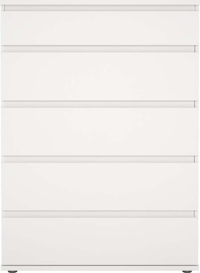 Bílá vysoká komoda 77x107 cm Nova – Tvilum