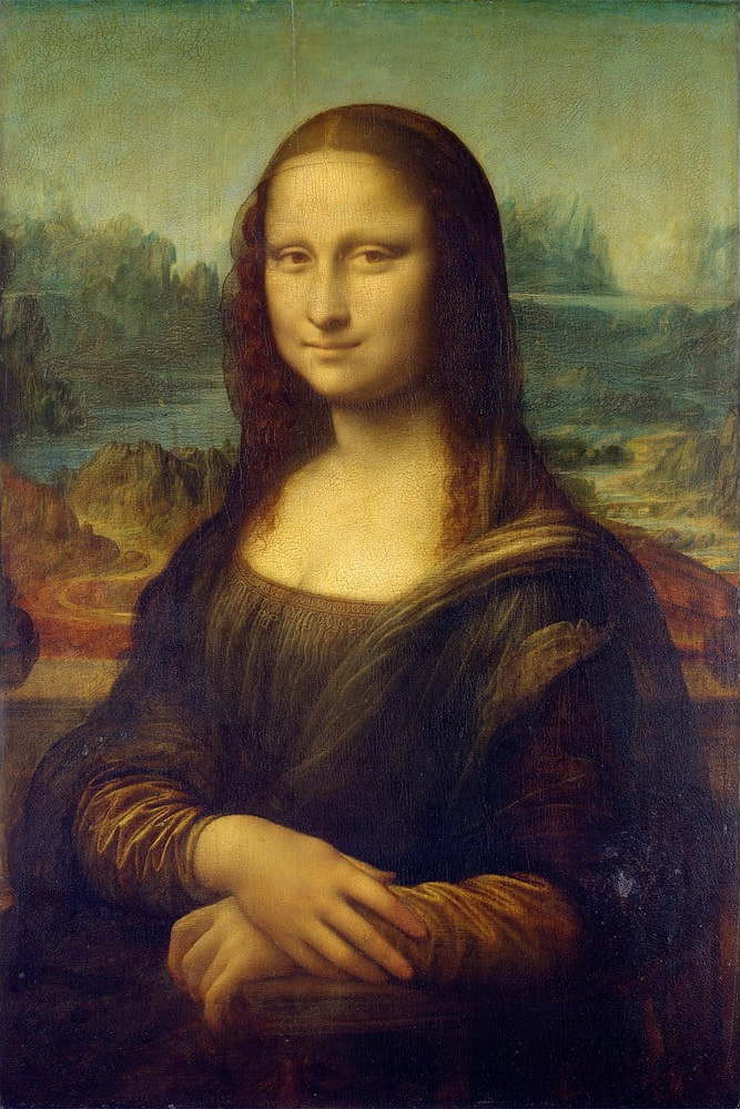 Reprodukce obrazu 40x60 cm Mona Lisa - Fedkolor