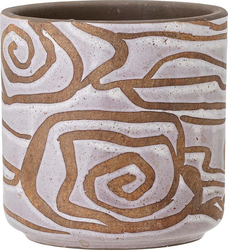 Ručně vyrobený obal na květináč z terakoty ø 12 cm Lija – Bloomingville