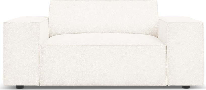 Béžové křeslo z textilie bouclé Jodie – Micadoni Home