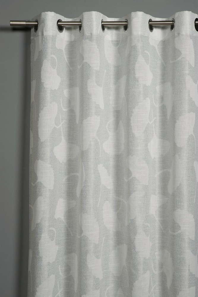 Světle šedý závěs z žakáru 140x245 cm Gingko – Sehlbach