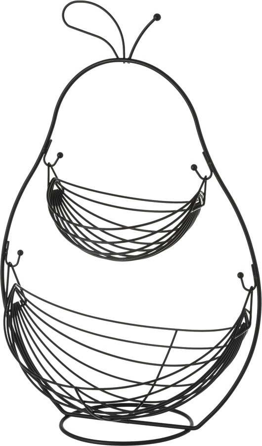 Dvoupatrový košík na ovoce Casa Selección Metalo