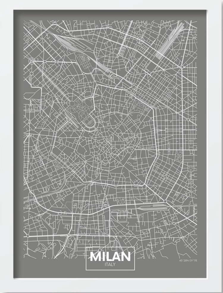 Obraz 40x55 cm Milan – Wallity