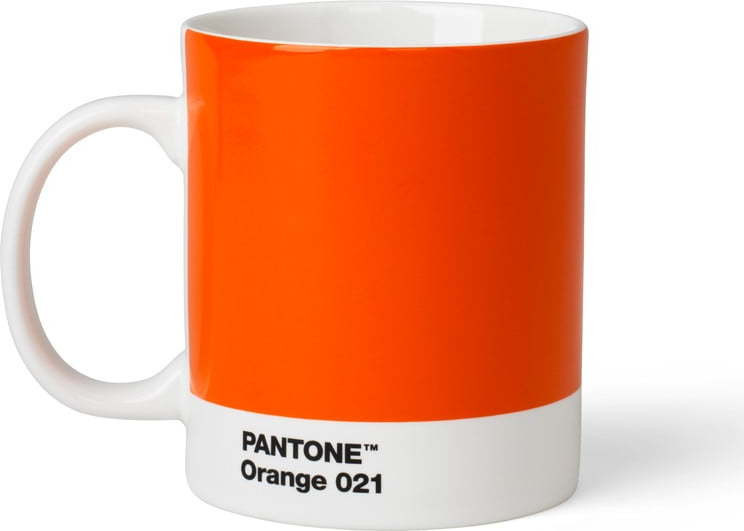 Oranžový keramický hrnek 375 ml Orange 021 – Pantone
