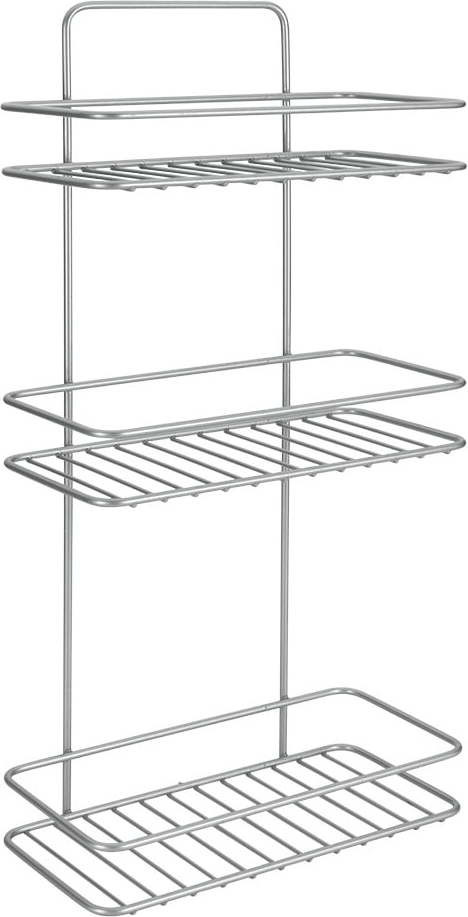 Nástěnná koupelnová polička se třemi patry Metaltex Ref