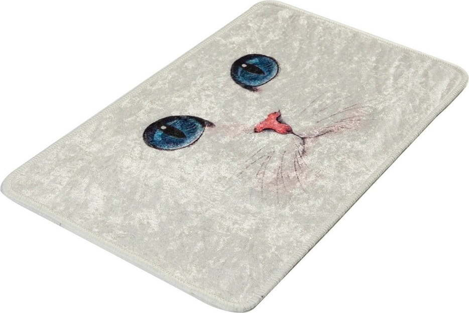 Krémová koupelnová předložka 40x60 cm Blue Eyes – Foutastic