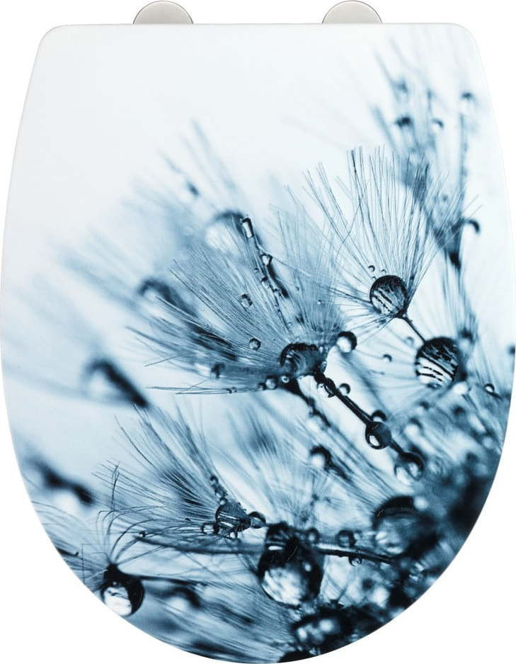 Záchodové prkénko s automatickým zavíráním 36,5 x 45 cm Sereno – Wenko