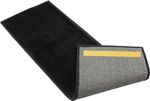 Černé nášlapy na schody v sadě 13 ks 22x73 cm Pure Black – Mila Home