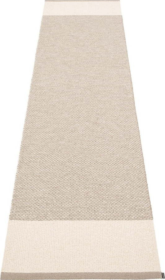 Béžový vnitřní a venkovní běhoun 70x300 cm Edit Mud Vanilla – Pappelina