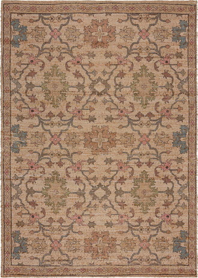Ručně tkaný koberec s příměsí juty v přírodní barvě 80x150 cm Celine Jute Global – Flair Rugs