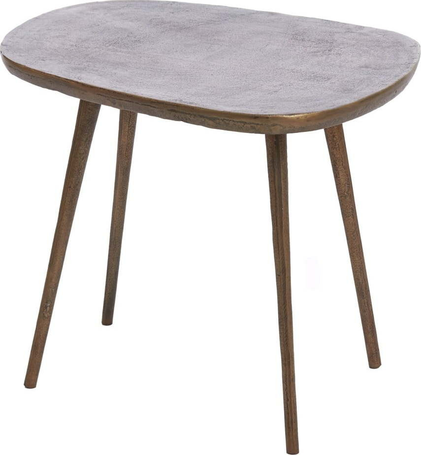 Kovový odkládací stolek 44x56 cm Puno – Light & Living