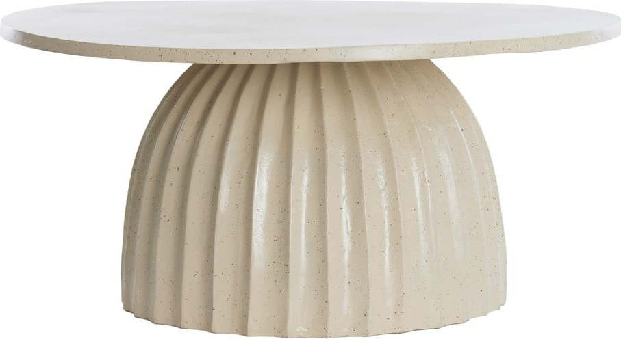 Kovový kulatý odkládací stolek ø 70 cm Veglia – Light & Living