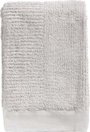 Šedá bavlněná osuška 140x70 cm Classic - Zone