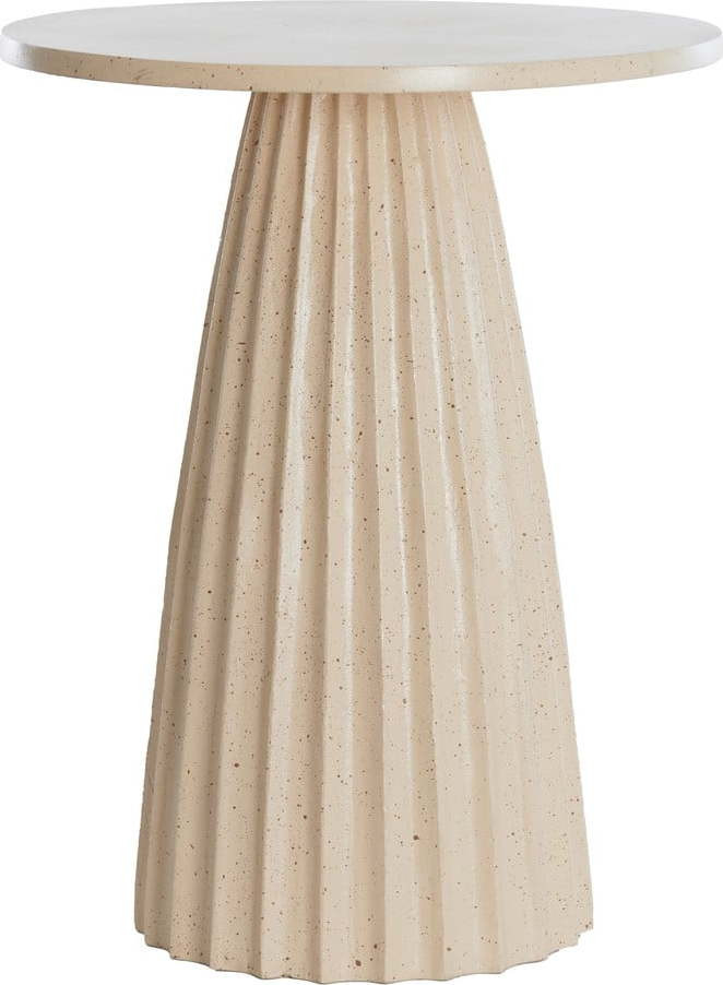 Kovový kulatý odkládací stolek ø 40 cm Veglia – Light & Living