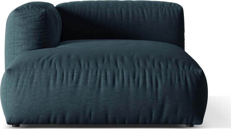 Tmavě modrý modul pohovky (levý roh) Martina – Micadoni Home