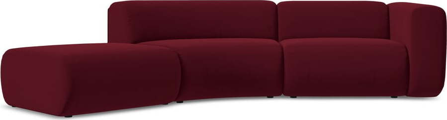 Vínová sametová lenoška (levý roh) Ekahi – Makamii