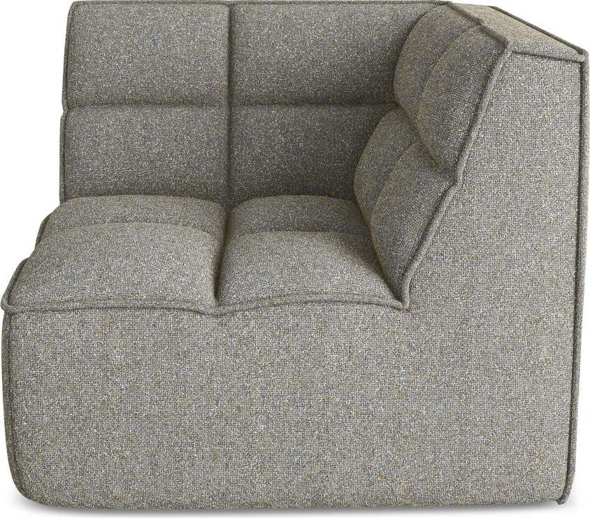 Béžový modul pohovky Kalai – Makamii