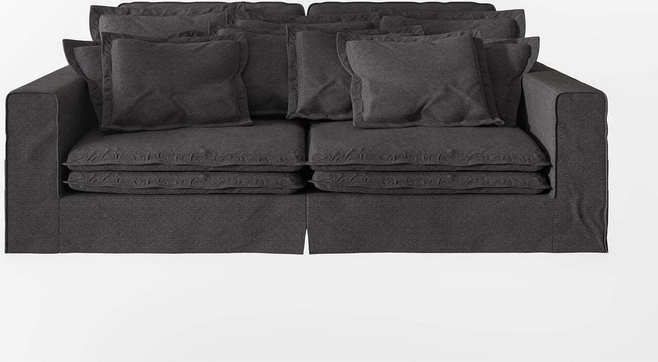 Černá pohovka 236 cm Nora – Ropez