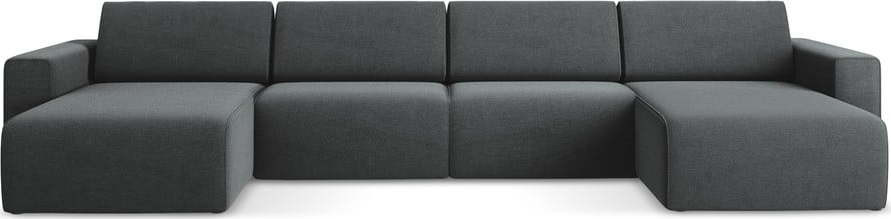 Šedá rohová pohovka Kalea – Makamii