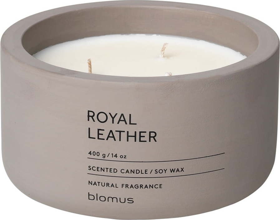 Vonná sojová svíčka doba hoření 25 h Fraga: Royal Leather – Blomus