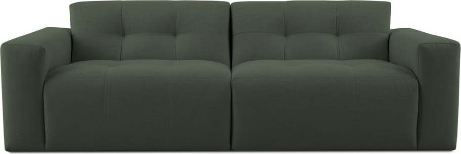 Tmavě zelená pohovka 220 cm Maxel – Scandic