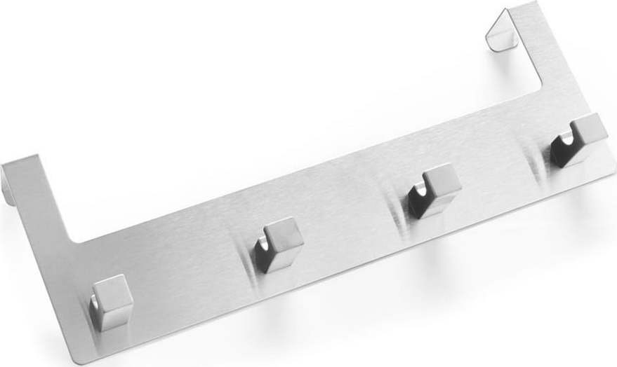 Kovový věšák na dveře ve stříbrné barvě 32 cm Yale – Tomasucci