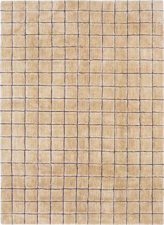 Ručně tkaný vlněný koberec jantarový 230x300 cm Mosaic Amber – Lorena Canals