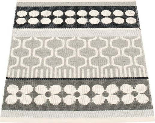 Šedo-krémový vnitřní a venkovní koberec 70x90 cm Asta Warm Grey – Pappelina
