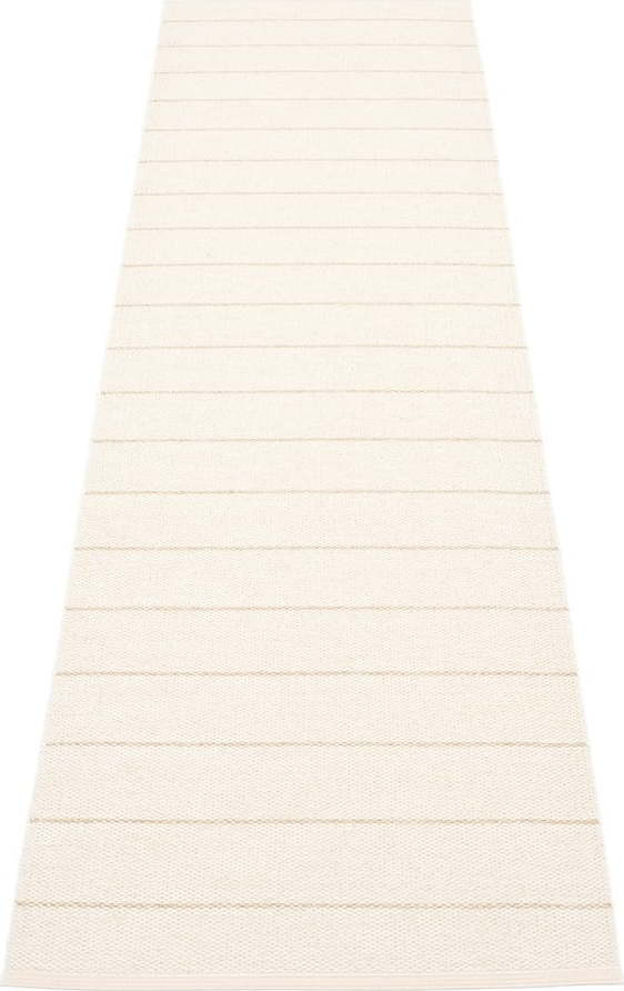 Krémový vnitřní a venkovní běhoun 70x270 cm Carl Vanilla – Pappelina