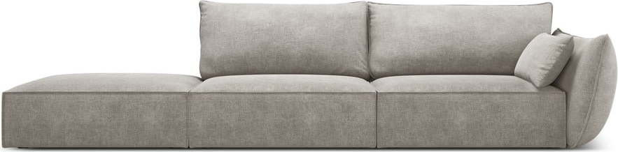 Světle šedá lenoška (pravý roh) Vanda – Mazzini Sofas