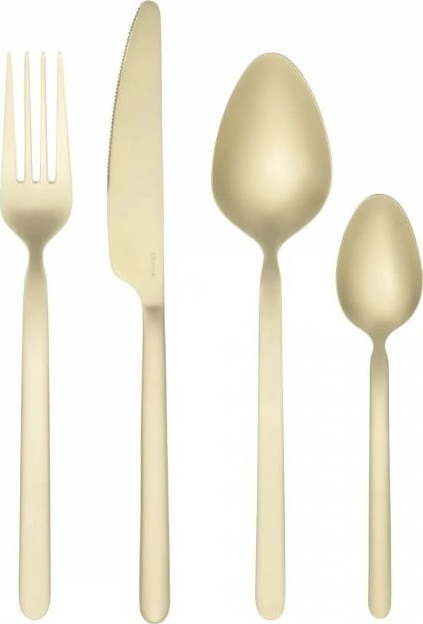 Nerezový příbor 16 ks ve zlaté barvě Stella – Blomus