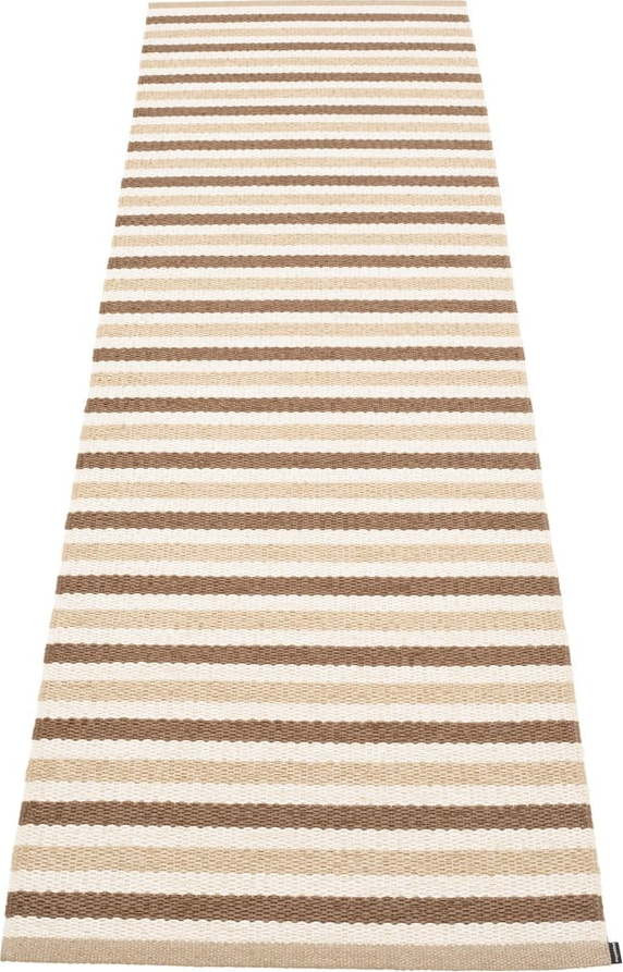 Béžový vnitřní a venkovní běhoun 70x240 cm Teo Brown – Pappelina