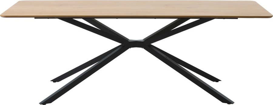 Jídelní stůl s deskou v dubovém dekoru 100x200 cm Cesura – Unique Furniture