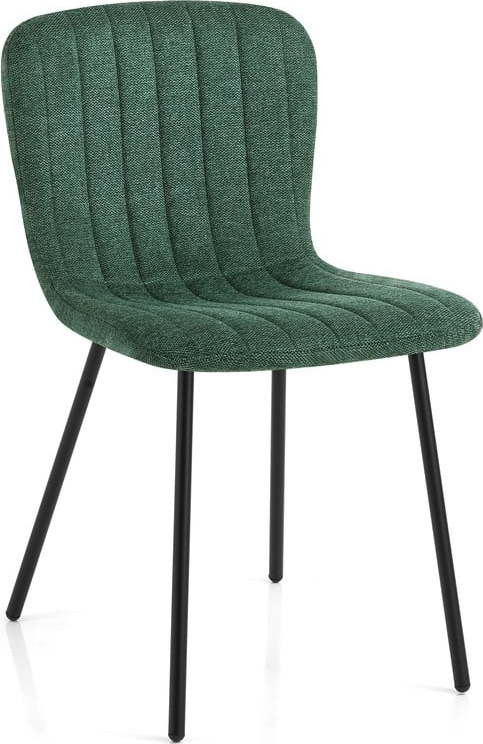 Tmavě zelené jídelní židle v sadě 2 ks Cosy – Tomasucci